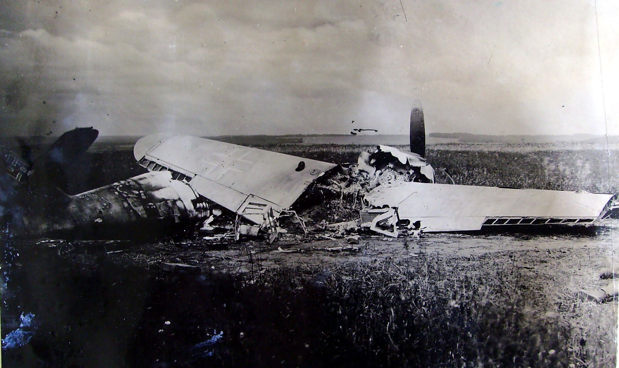 фото сбитых самолетов вов