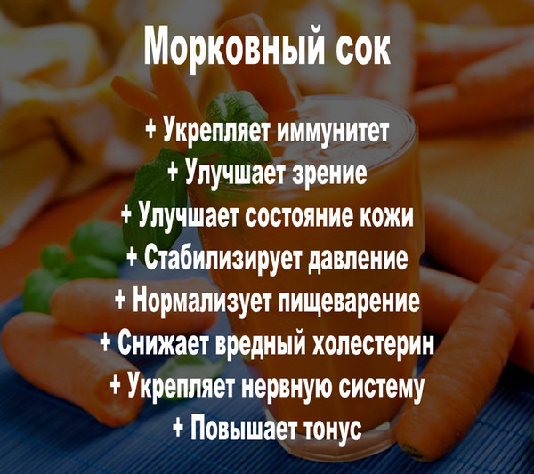 Питание для здоровья - морковный сок🥕

🥕Выпивая его хотя бы 2 раза в неделю, вы улучшите свой аппетит и пищеварение, укрепите зубы и нервную систему, увеличите сопротивляемость организма инфекциям и повысите тонус, но и, конечно же, улучшите зрение.

🥕В соке из моркови содержится много каротина (провитамина А), витамин Е, никотиновая кислота, магний, кальций, железо, калий, фосфор, микроэлементы.

👉Чтобы употребление морковного сока принесло максимальную пользу для здоровья организма и красоты, употреблять необходимо только свежевыжатый морковный сок.

💬Поделитесь в комментариях своими любимыми здоровыми рецептами или советами по питанию! Давайте вдохновлять друг друга на путь к здоровью!