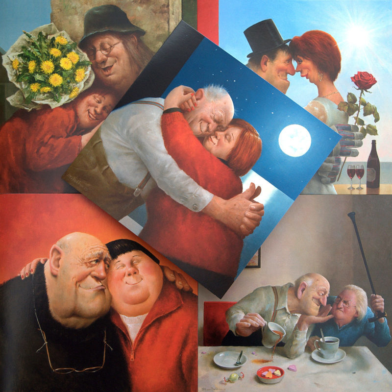 Marius van dokkum художник картины