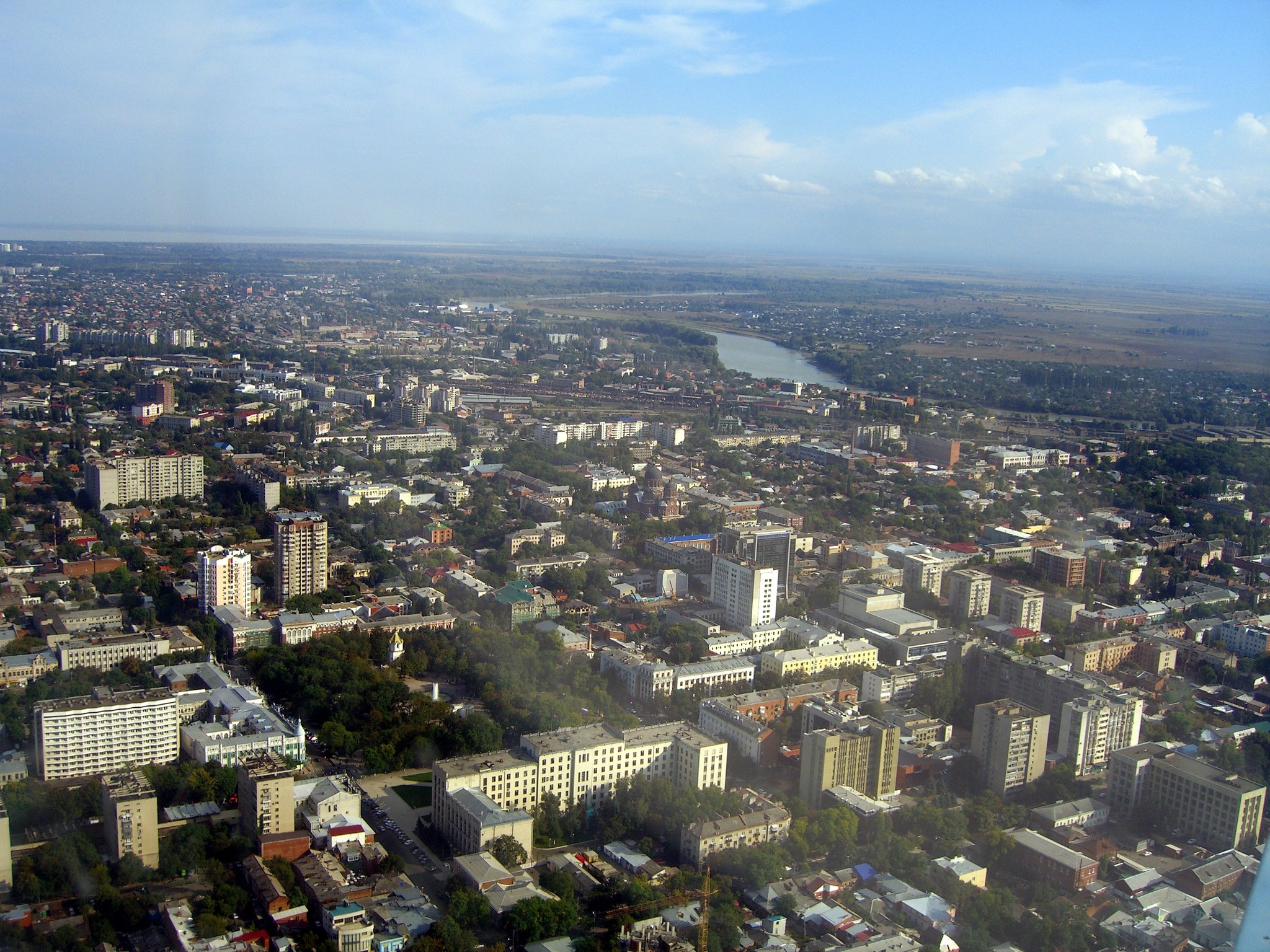 Узуновы Поляны с высоты птичьего полёта