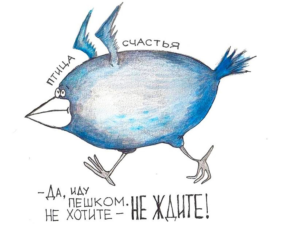 Одноклассники, птица счастья картинки прикольные