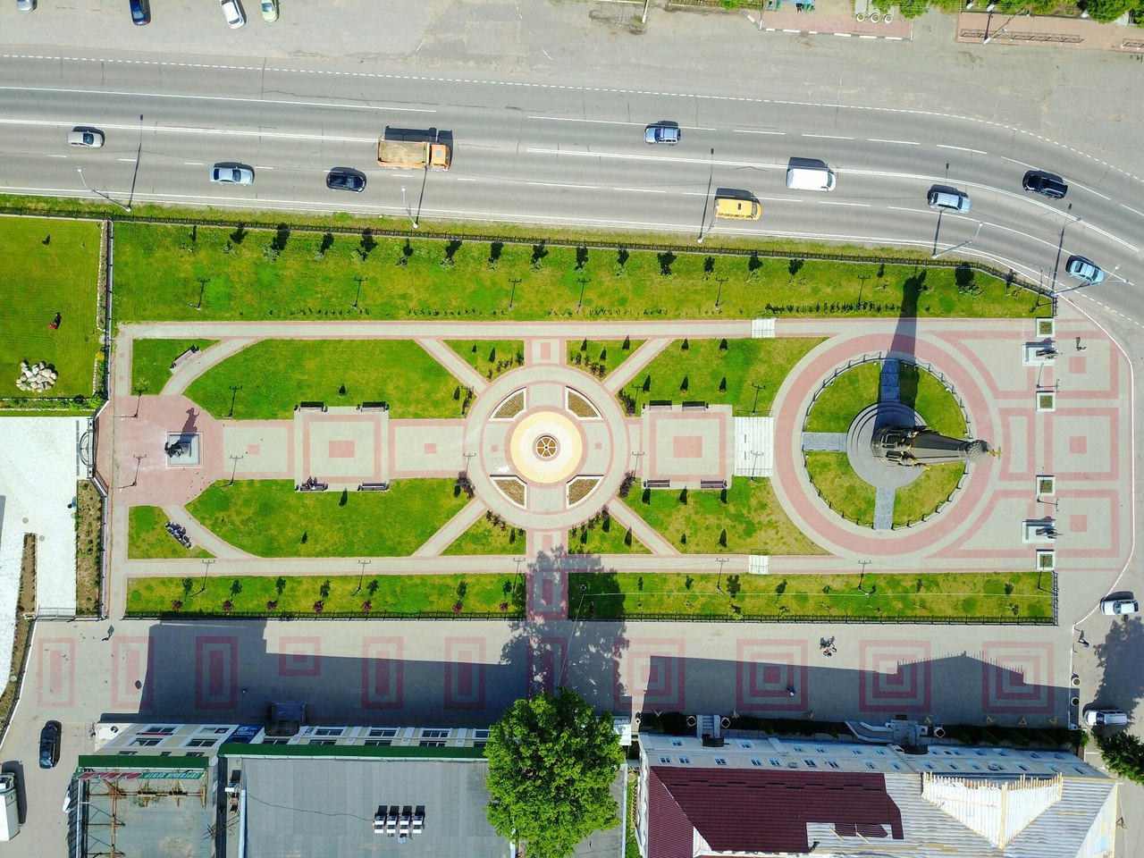 Генплан парка тысячелетия г Казани