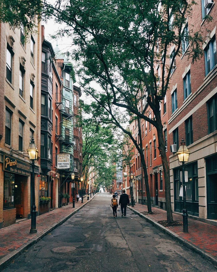 Бостон США улицы